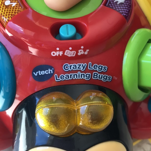 🍁💕HP x2💕EUC Vtech Crazy legs Learning bugs toy - Picture 2 of 3
